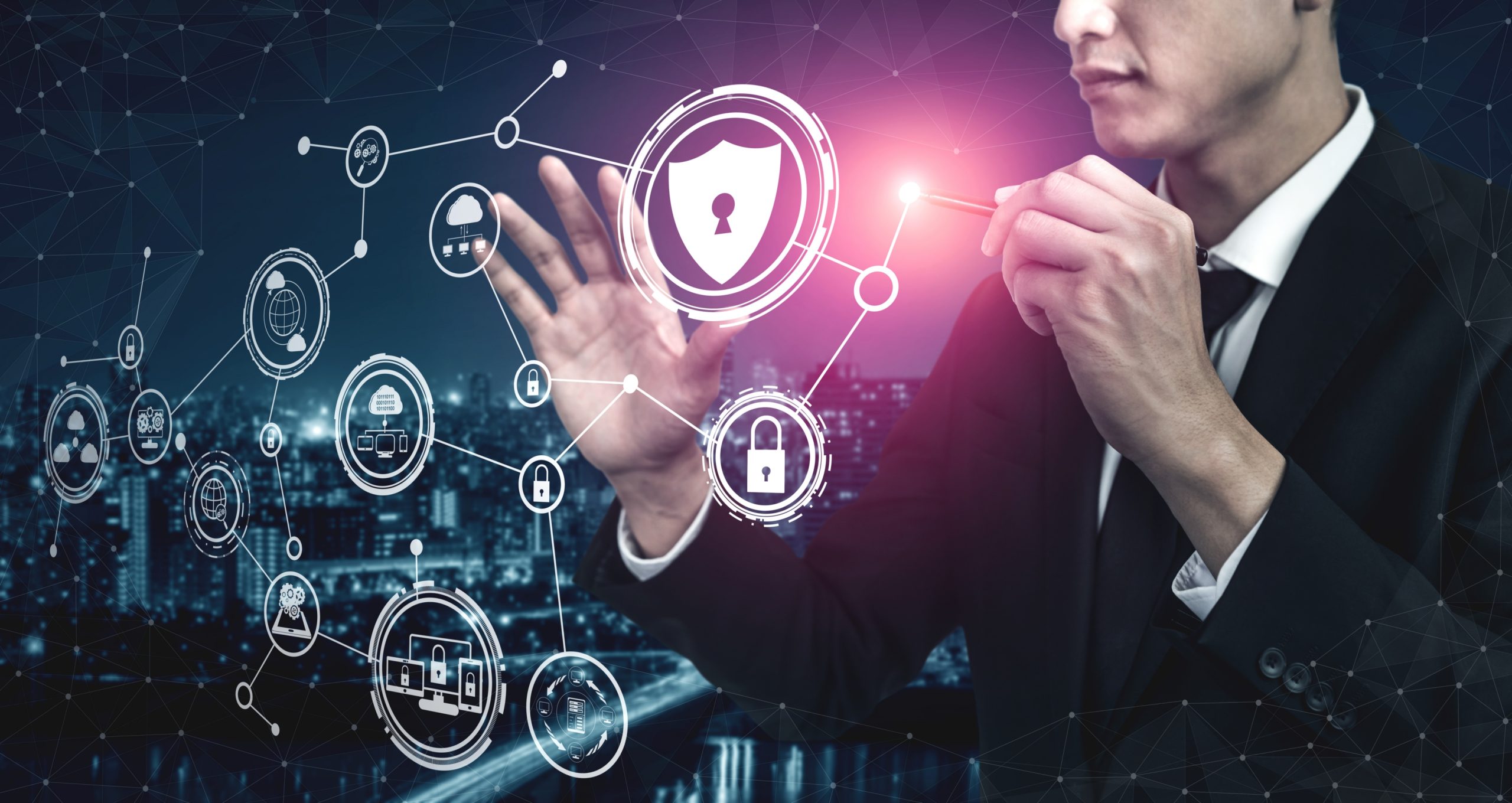 Cyber Security and Digital Data Protection Concept